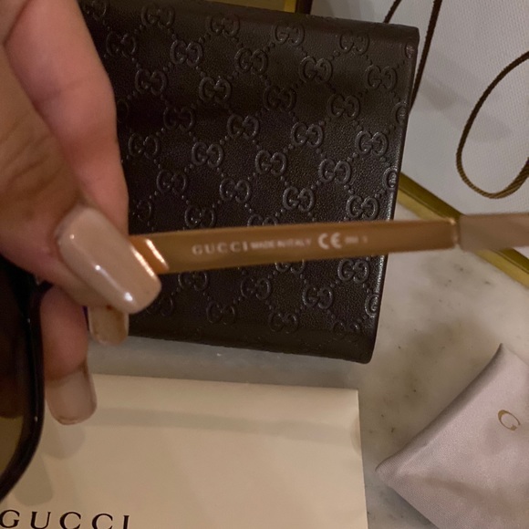 Authentic Gucci Havana Sunglasses